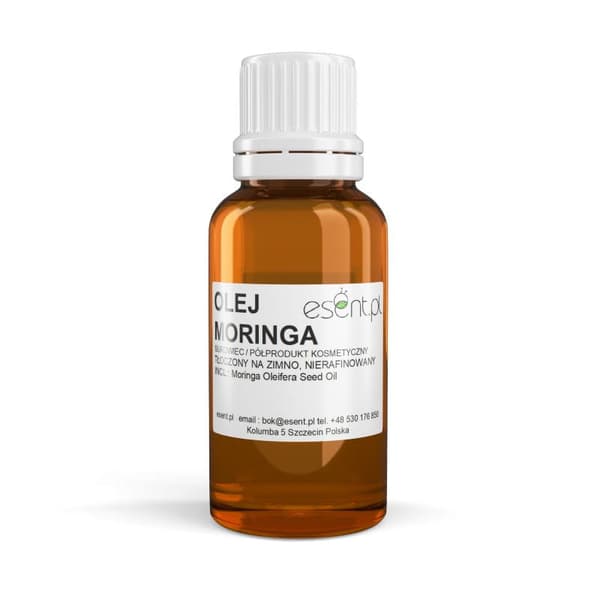 Moringa olie uraffineret, koldpresset 20 ml.