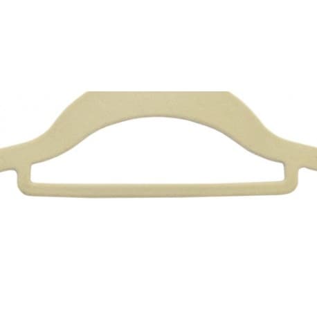 Maxi sammetsgalge, set om 5 - beige