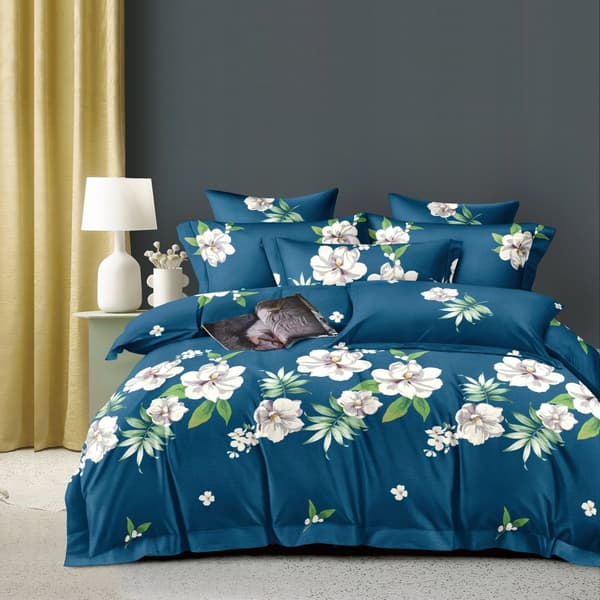 Set satängsängkläder Parylux 2.1 Porslinsgård dynhållare 200x220cm