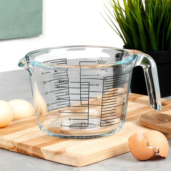 Køkkenmålekop i glas 1 liter