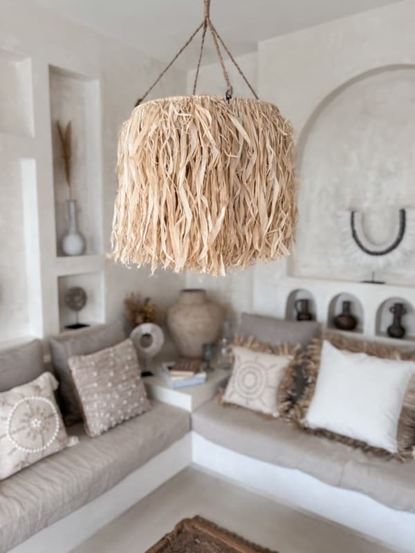 Lampe Boho SURYA 40x65