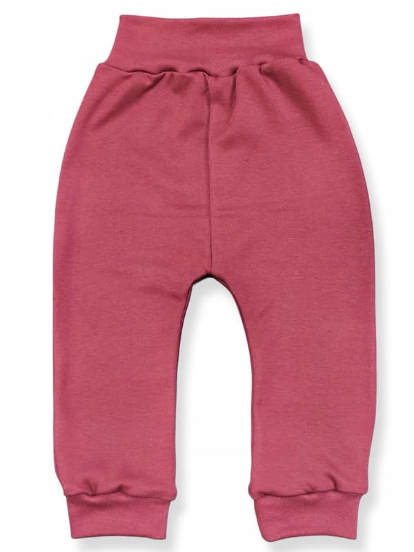 Byxor 92 tryckfria barnshorts vinröda