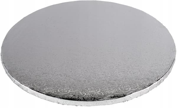 Rund sølvkagebund 45 cm