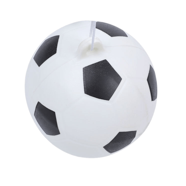 Fotbollsset med gummiband och boll samt pumpfotbollsset