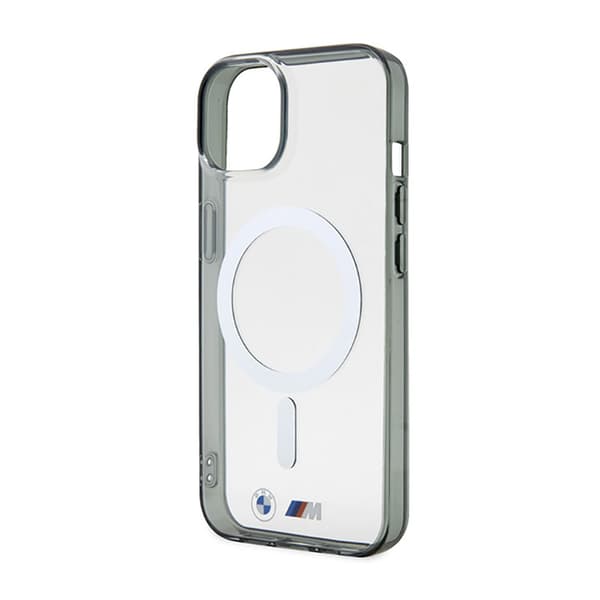 BMW Sølvring MagSafe - iPhone 14 Plus cover (klar)