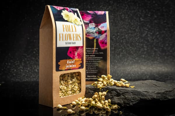 Tørrede spiselige jasminblomster Jasmin premium 15g