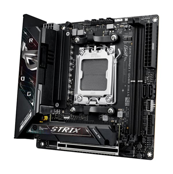 ASUS ROG STRIX B850-I GAMING WIFI Mini-ITX Moderkort, Svart