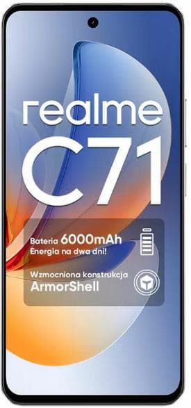 REALME C71 Smartphone 4/256GB Hvid