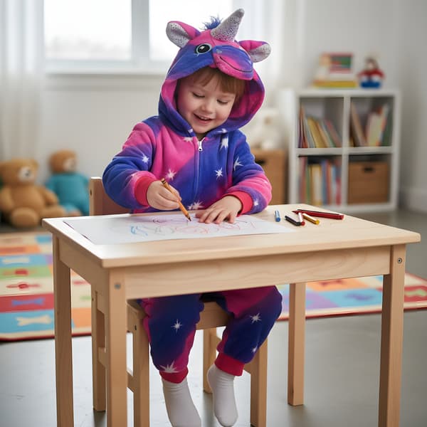 Kigurumi-pyjamas Pegasus til børn 135-145 cm