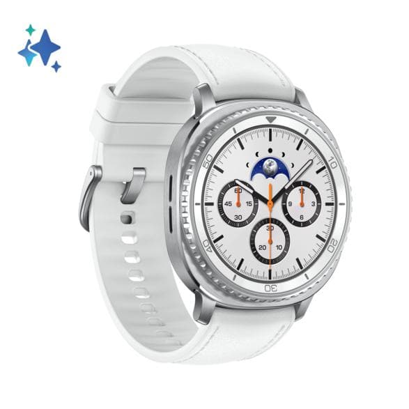Smartwatch SAMSUNG Galaxy Watch8 Classic 46mm Hvid