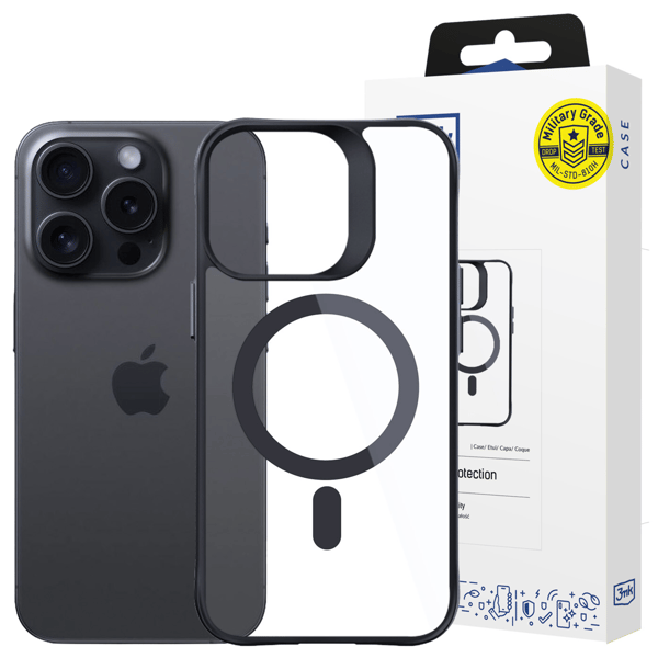 Apple iPhone 14 Pro Max - 3mk Satin Armor MagCase