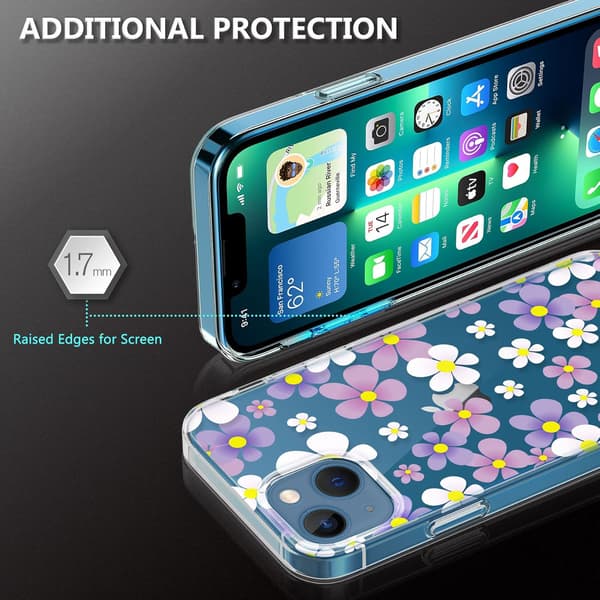 LÄPINÄKYVÄ SUOJA APPLE IPHONE 13 PRO 6.1' 2021 -PUHELIMELLE