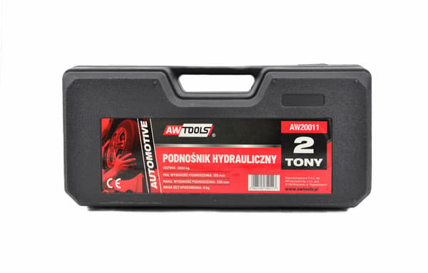 AWTOOLS HYDRAULISK DOMKRONA "FROG" 2 TON 135 - 335MM, HUS