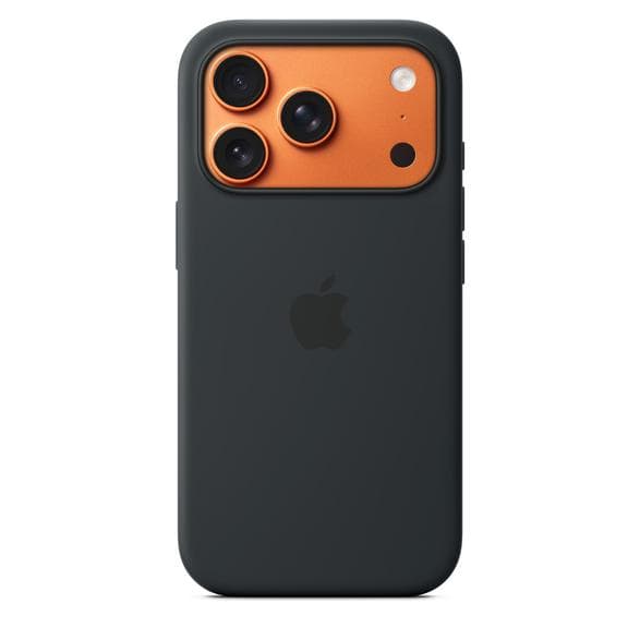 Silikone etui med MagSafe APPLE til iPhone 17 Pro Sort MGFK4ZM/A