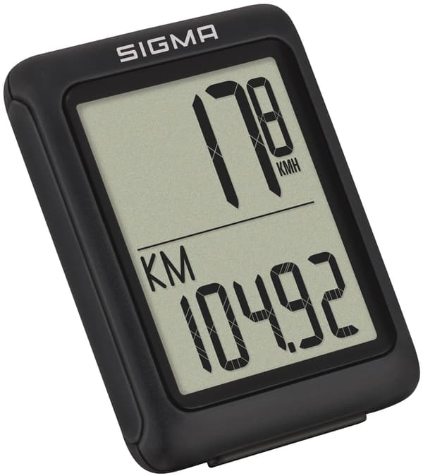 Sigma BC 5.0 WR 05210 Cykelcomputer Sort Kablet Kabel 5 Funktioner
