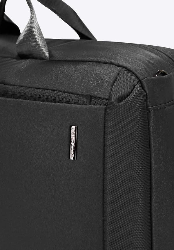 Wittchen Herr Multifunktionell 2-i-1 Flygplansrygsäck, Svart, Polyester