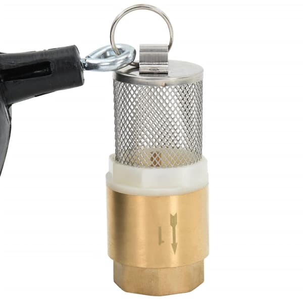 vidaXL sugeslange med messingforbindelser grøn 1,1" 3 m PVC