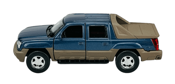 WELLY 2002 CHEVROLET AVALANCHE BLÅ 1:34 42314