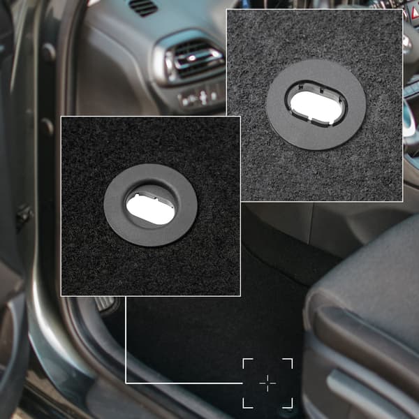 Veluurimatot BASIC etu Ford Fiesta MK6 hatchback (2002-2010)