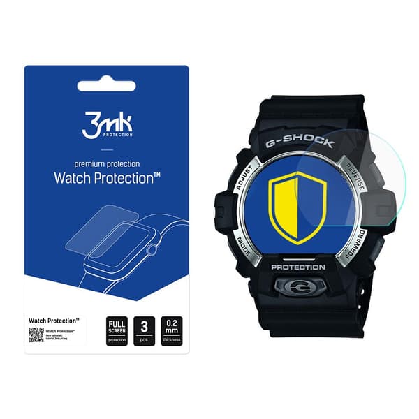 G Shock 8900 - 3mk kellonsuoja ARC