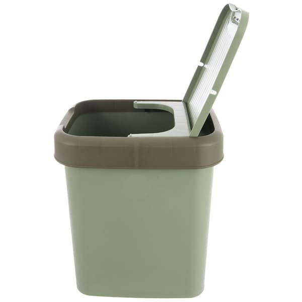 Plastik affaldsspand grøn 12 l