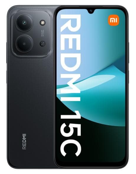 XIAOMI Redmi 15C 4G (LTE) Smartphone 4GB/128GB Sort