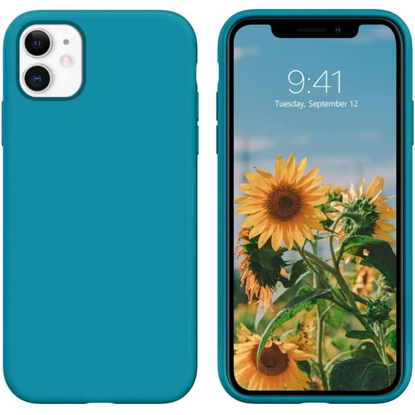 SILIKONE ETUI TIL APPLE IPHONE 11, MAT BAGSIDER, HOLDBAR