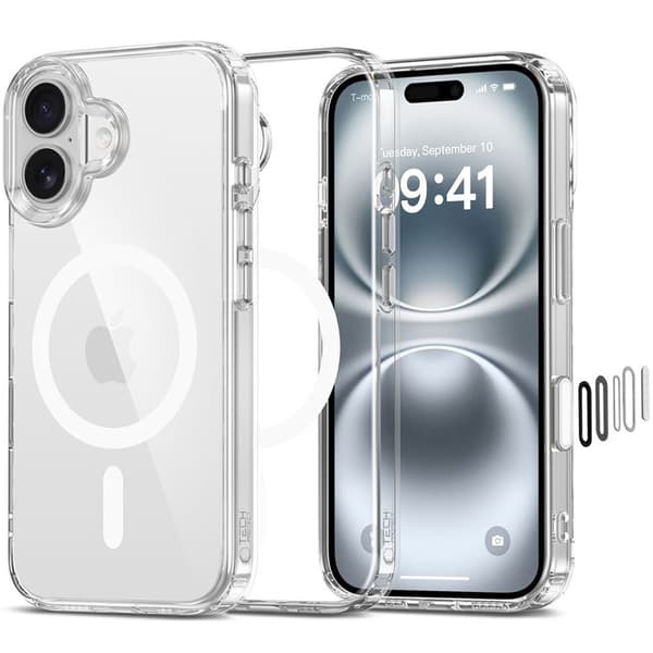 TECH-PRECT FLEXAIR HYBRID CC MAGSAFE IPHONE 16 KIRKAS
