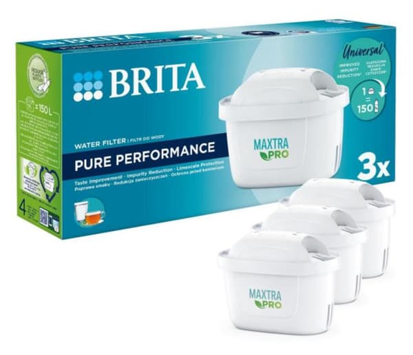 BRITA MAXTRA PRO Pure Performance -suodatinpatruunat 3 kpl