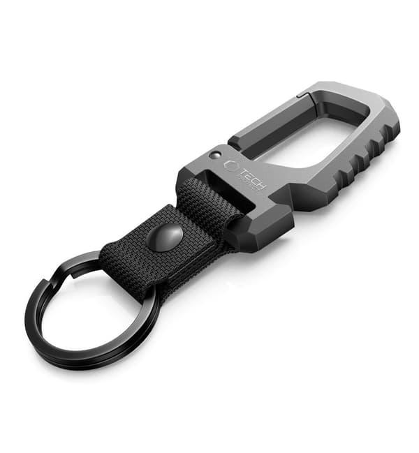 TECH-PROTECT SLIDELOCK KARABINENØGLERING GUNMETAL