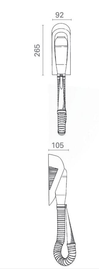 ELEPHON 320TC hiustenkuivaaja
