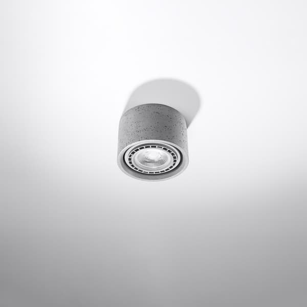 BASIC LOFTSLAMPE 1 GU10 ES111 GRÅ BETON SOLLUX SL.0881