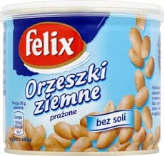 FELIX ROSTAD OSALTADE JORDNÖTTER 140G INTERSNACK BURK