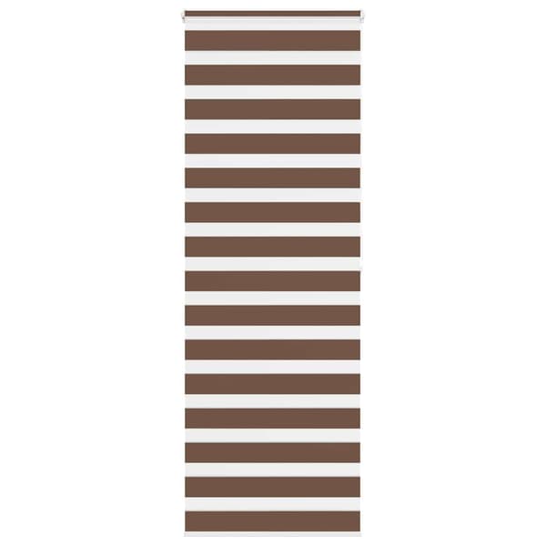 vidaXL Zebra rullegardin, birk, stofbredde 65,9 cm, polyester