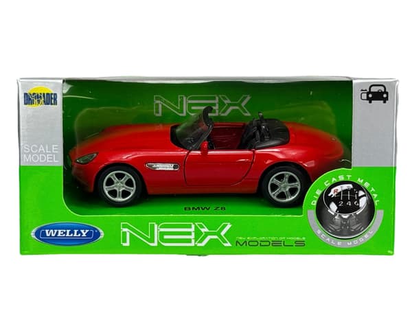 WELLY BMW Z8 E52 RED 1:34 49755