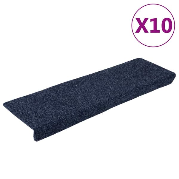 vidaXL Trappsteg, 10 st, Antracit, 65x21x4 cm