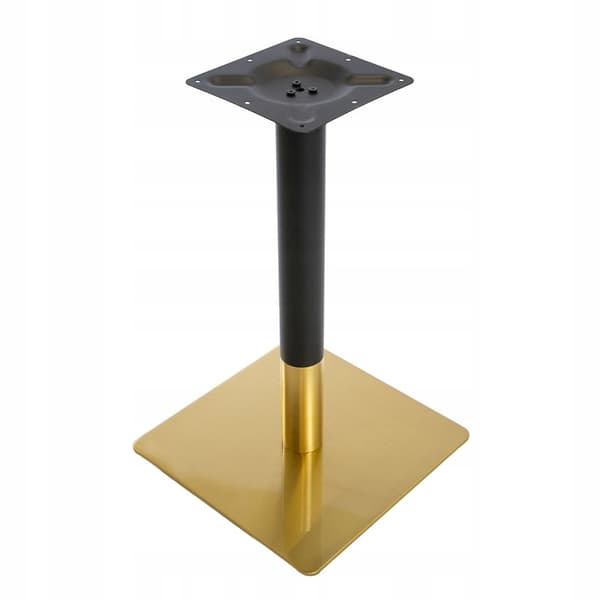 Metal bordben sort-guld glamour A608