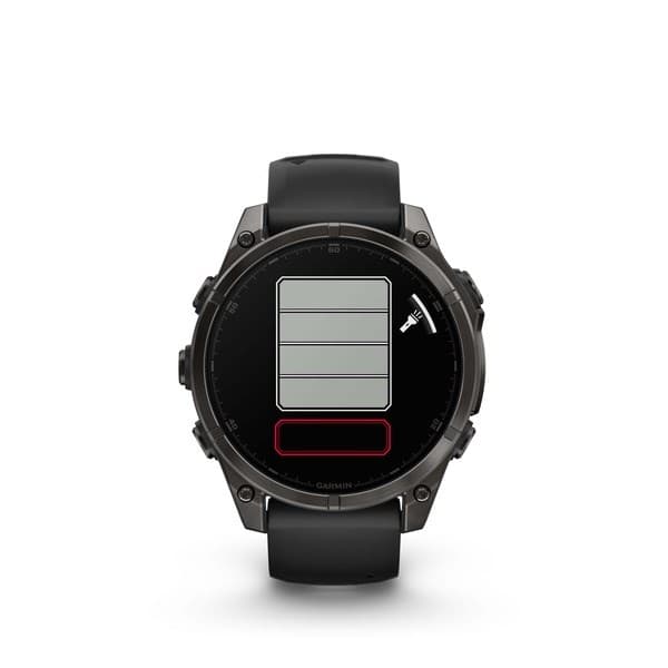 Garmin Fenix 8 AMOLED -älykello, musta, 47 mm, GPS