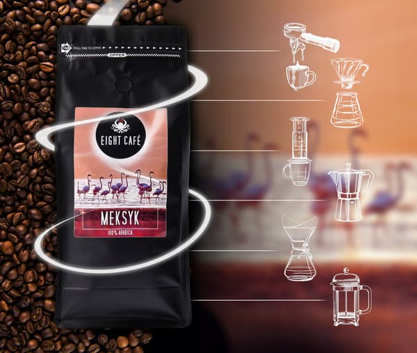 Nyrostat malet kaffe Arabica Mexiko 500G