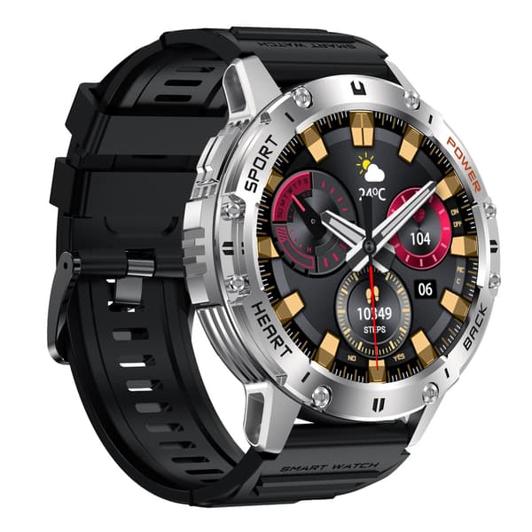 GRAVITY GT22-2 SMARTKLOCKA FÖR HERR – AMOLED, EXTRA ARMBAND (sg030b)
