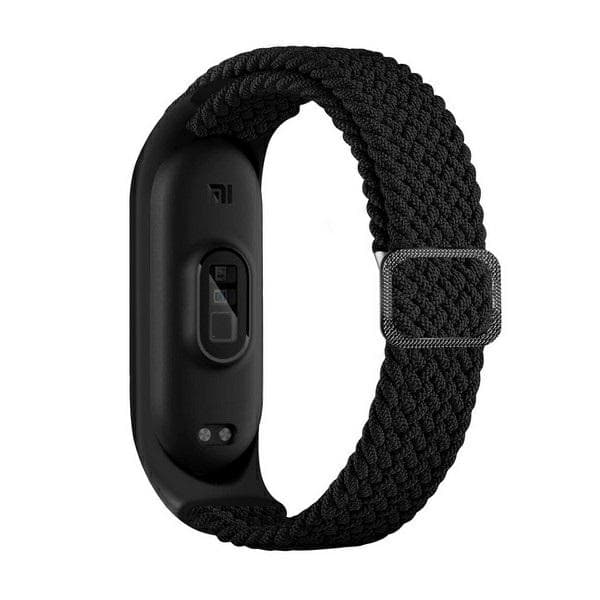 Beline Mi Band 9/8 nailonranneke, musta