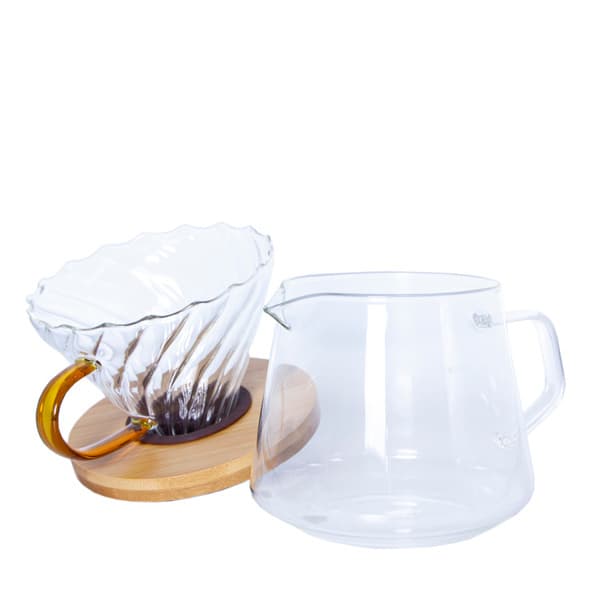 Dryppkaffebryggare 400 ml i glas - set