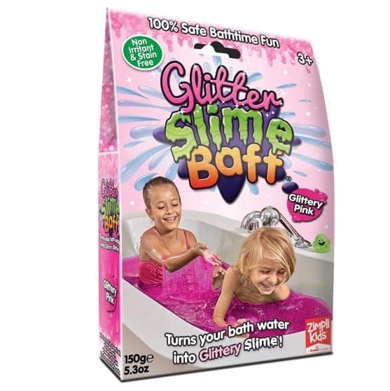 Slime Baff Glitter Limantekosarja Vaaleanpunainen 3+, Zimpli Kids