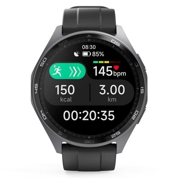 Hama 7010 GPS AMOLED smartwatch sort