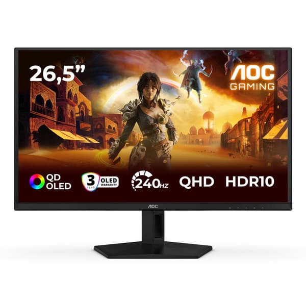 AOC QD-OLED 27" -näyttö Q27G41ZDF 240Hz