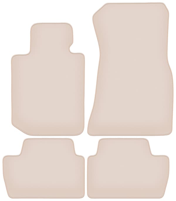 Premium beige måtter til BMW 2 G42 Coupe 2021-2022