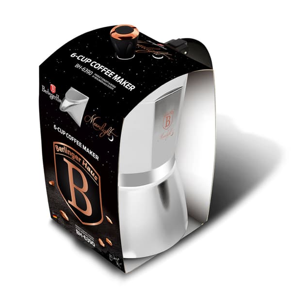 KAFFEMASKINE 300ml BERLINGER HAUS BH-6390