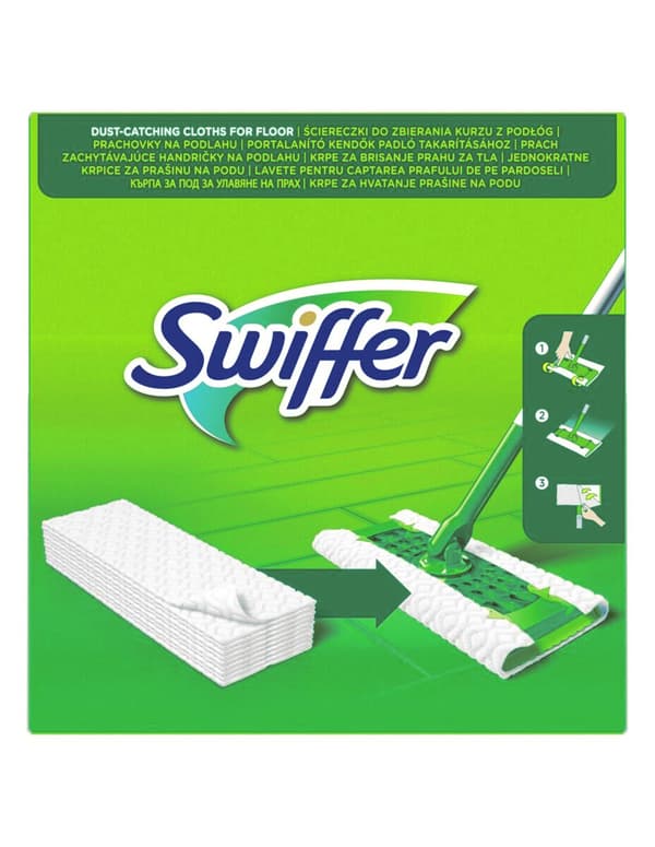 SWIFFER torra våtservetter moppduk refill 36 st