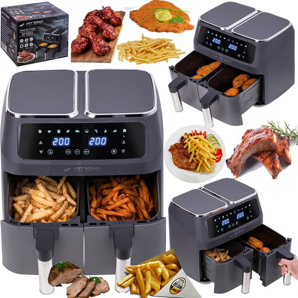 DUBBEL FRITÖS 8L BF8802 NR:9813