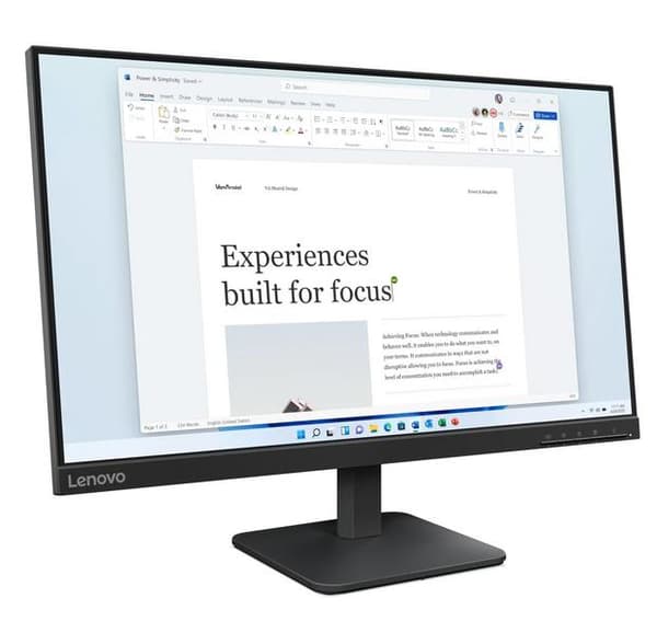 Monitor LENOVO L24-4E 23.8 FHD IPS 4ms 100Hz Sort